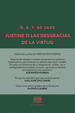 JUSTINE O LAS DESGRACIAS DE LA VIRTUD