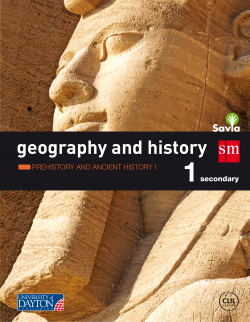 geography and history 1º eso savia