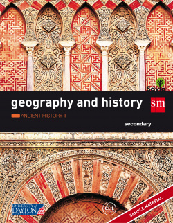 Geography and history 2º eso savia 2016