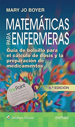 Matemáticas para Enfermeras.
