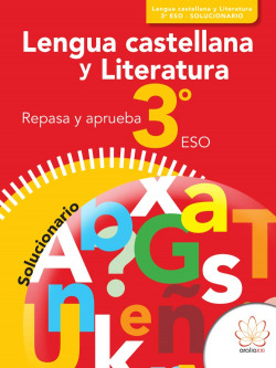 Solucionario lengua castellana 3ºeso. Repasa y aprueba