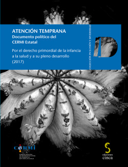 Atención temprana. Documento político del CERMI Estatal