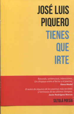 TIENES QUE IRTE