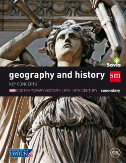 Key concept:Comtemporary history 18th-19th century 4ºEso Savia 2017