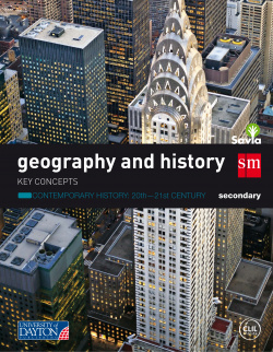 Key concept:Comtemporary history 20th-21th century 4ºEso Savia 2017