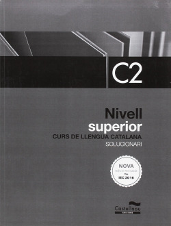Soluc. curs llengua catalana niv. superior 2017