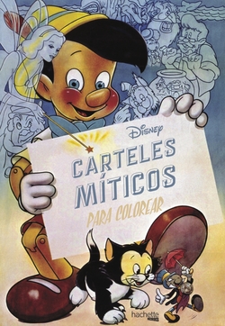 Disney. Carteless míticos para colorear