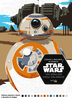 Colorea y descubre el misterio de Star Wars