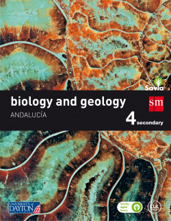 BIOLOGY AND GEOLOGY 4ºESO SAVIA ANDALUCÍA 2017