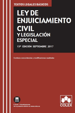 LEY DE ENJUICIAMIENTO CIVIL Y LEGISLACIÓN ESPECIAL