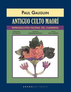 Antiguo culto maorí. Reproducción facsímil del cuaderno