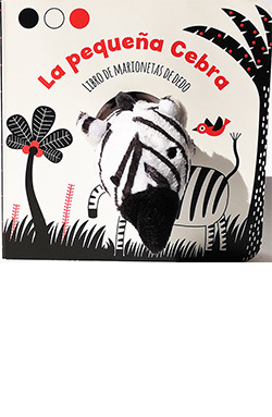 La pequeña cebra (libro de marionetas de dedo)