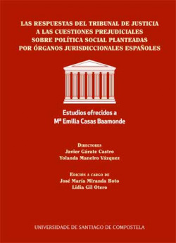 LAS RESPUESTAS DEL TRIBUNAL DE JUSTICIA A LAS CUESTIONES PREJUDIC