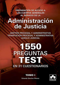 (I).PREPRACION DE ACCESO A LOS CUERPOS GENERALES AL SERVICIO DE LA ADMINISTRACION JUDICIAL