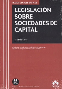 LEGISLACIÓN SOBRE SOCIEDADES DE CAPITAL