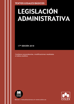 LEGISLACIÓN ADMINISTRATIVA (17ª EDICIÓN)