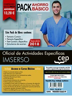 OFICIAL DE ACTIVIDADES ESPECÍFICAS IMSERSO 2019