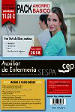 PACK AHORRO BASICO. Auxiliar de Enfermería del Servicio de Salud del Principado