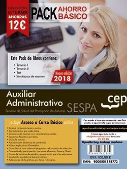 AUXILIAR ADMINISTRATIVO SERVICIO PRINCIPADO DE ASTURIAS