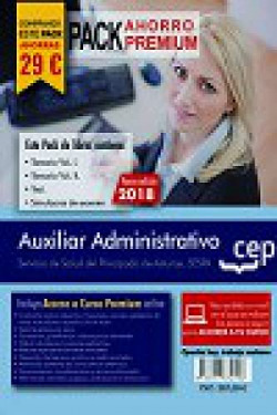 PACK AHORRO PREMIUM AUXILIAR ADMINISTRATIVO SERVICIO PRINCI