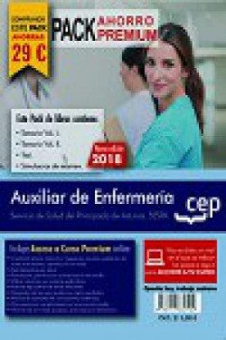 PACK AHORRO PREMIUM AUXILIAR ENFERMERIA SERVICIO PRINCIPADO