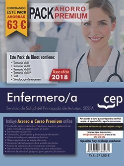 Pack ahorro premium enfermero/a servicio salud asturias.