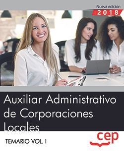 AUXILIAR ADMINISTRATIVO DE CORPORACIONES LOCALES 2019