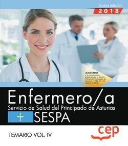 Enfermero/a del Servicio de Salud del Principado de Asturias. SESPA. Temario Vol