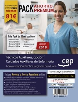 PACK AHORRO PREMIUM TECNICO AUXILIAR OPCION CUIDADOS AUXILI