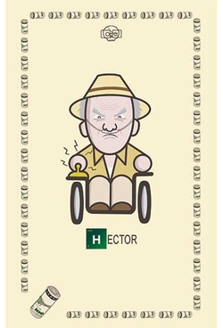 Bloc de Notas Breaking Bad - Héctor Salamanca