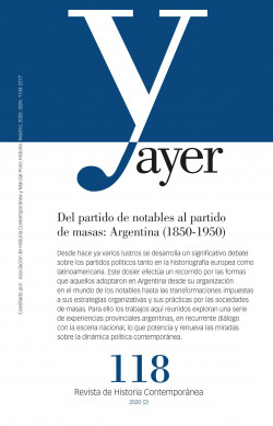 Del partido de notables al partido de masas: Argentina (1850-1950)