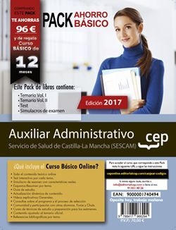 PACK AHORRO BASICO AUXILIAR ADMINISTRATIVO SESCAM