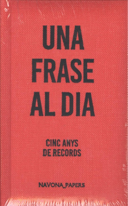 UNA FRASE AL DÍA.CINC ANYS DE RECORDS