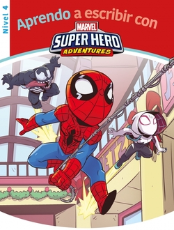 Aprendo a escribir con los superhéroes Marvel - Nivel 4 (Aprendo a escribir con Marvel)