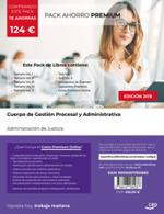 PACK AHORRO PREMIUM CUERPO DE GESTION PROCESAL ADMON DE JUSTICIA