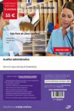 PACK AHORRO PREMIUM AUXILIAR ADMINISTRATIVO SERVICIO VASCO DE SALUD OS