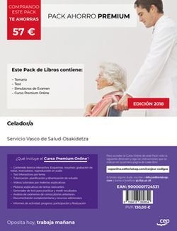 PACK PREMIUM CELADOR A SERVICIO VASCO DE SALUD OSAKIDETZA (INCLUYE TEM
