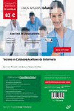 TECNICO EN CUIDADOS AUXILIARES DE ENFERMERIA OSASUNBIDEA PACK BASICO