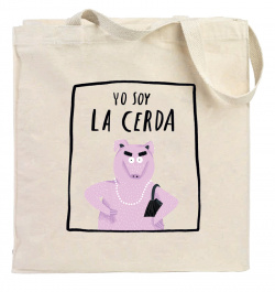 Bolsa 'Yo soy la cerda'