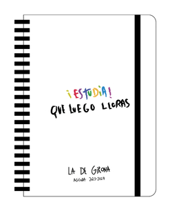 Agenda escolar semanal 2023-2024 "¡Estudia!" La de Girona