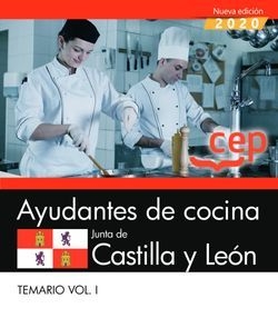 AYUDANTES DE COCINA JUNTA DE CASTILLA Y LEON TEMARIO VOL 1