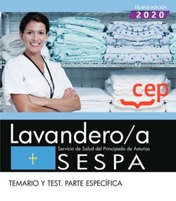 Lavandero/a (SESPA). Temario y test parte específica