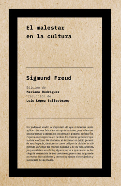 El malestar en la cultura (NE)