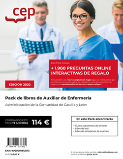 PACK DE LIBROS Oposiciones Auxiliar de Enfermería Junta de Castilla y León