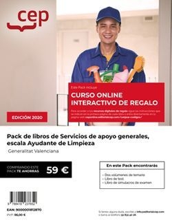 PACK LIBROS OPOSICIONES AYUDANTE LIMPIEZA GENERALITAT VALEN