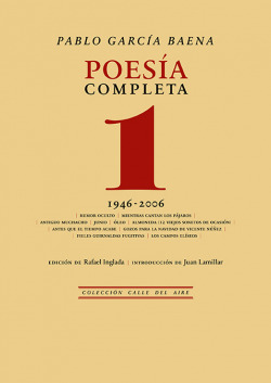 Poesía completa, 1