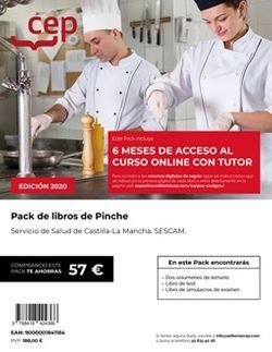 PACK PINCHE SESCAM + 6 MESES CURSO ONLINE