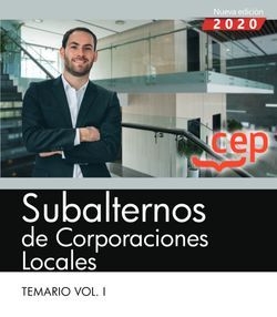 SUBALTERNOS DE CORPORACIONES LOCALES TEMARIO VOL I