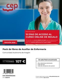 PACK LIBROS CUERPO AUXILIAR ESCALA AUXILIAR ENFERMERIA ARAG