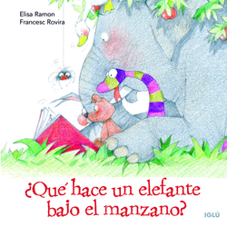 ¿Qué hace un elefante bajo el manzano?
